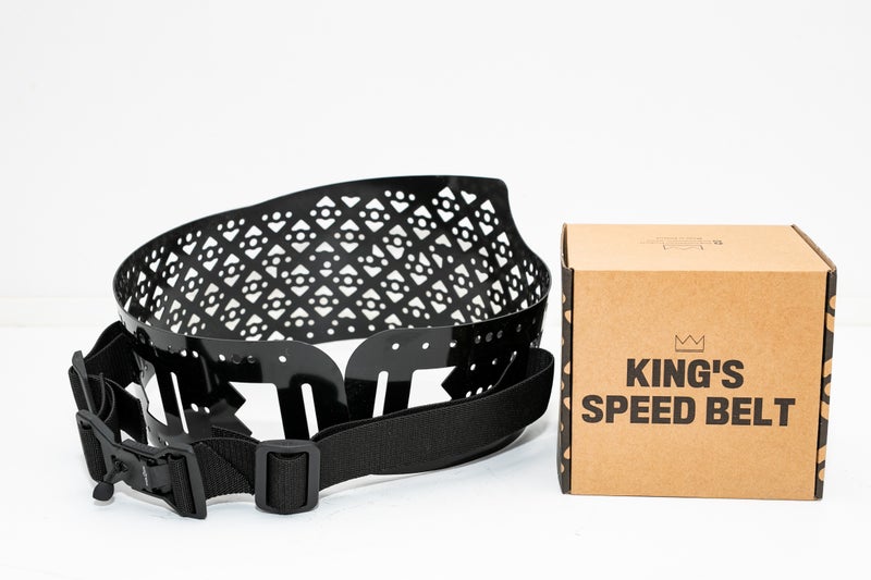 King's Speed belt and package
